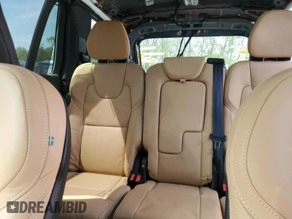 2025 Volvo XC90 with VIN YV4H60PF3S1335792, listed as a Copart auction lot 54220905 with 2,658 mi miles and Salvage Title. Bid and sale history available at DreamBid. Image 10.
