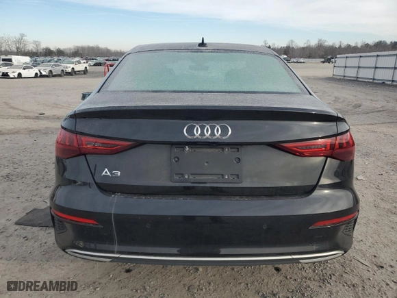 2024 Audi A3 Premium with VIN WAUAUDGY3RA059494, listed as a Copart auction lot 88707605 with 25,989 mi miles and Clean Title. Bid and sale history available at carsss.com. Image 6.
