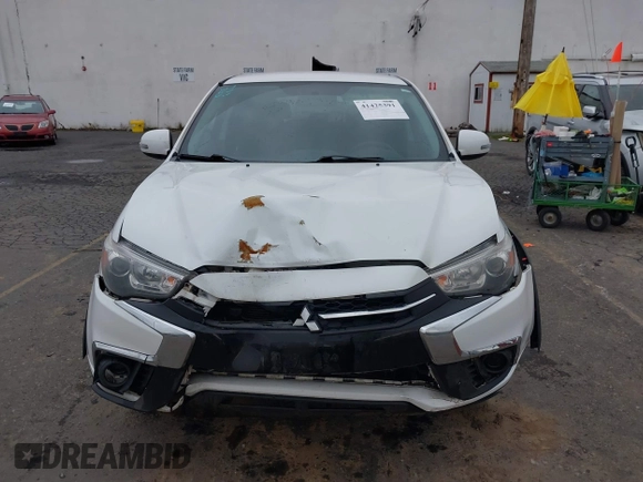 2018 Mitsubishi Outlander Sport ES 2.0 with VIN JA4AP3AU0JU002516, listed as a IAAI auction lot 41425391 with 104,574 mi miles. Bid and sale history available at carsss.com. Image 6.