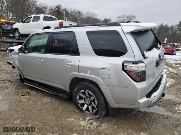 2023 Toyota 4Runner TRD Off Road with VIN JTEPU5JR7P6137744, listed as a Copart auction lot 45661525 with 18,091 mi miles and Non Repairable. Bid and sale history available at carsss.com. Image 2.