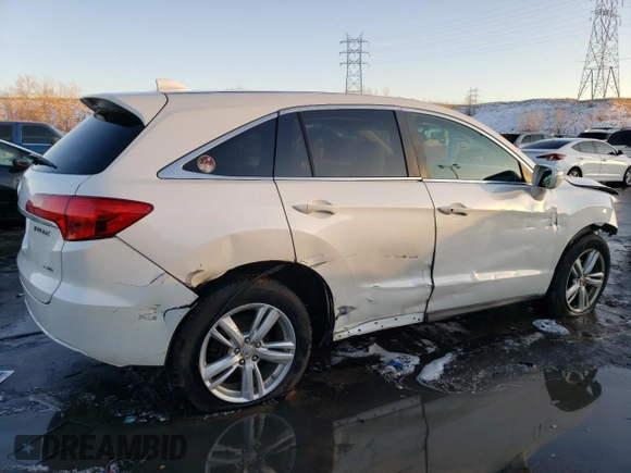 2014 Acura RDX with VIN 5J8TB4H33EL010770, listed as a Copart auction lot 42875135 with Not Provided miles and Salvage Title. Bid and sale history available at DreamBid. Image 3.