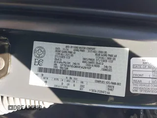 2017 Ford F-150 XL with VIN 1FTEW1EG6HFA29107, listed as a IAAI auction lot 42375043 with 58,186 mi miles and . Bid and sale history available at DreamBid. Image 9.