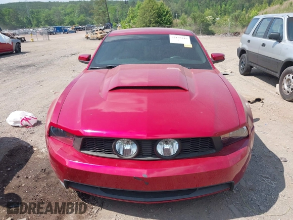 2010 Ford Mustang GT with VIN 1ZVBP8CH8A5154932, listed as a IAAI auction lot 42103416 with 44,502 mi miles. Bid and sale history available at carsss.com. Image 6.