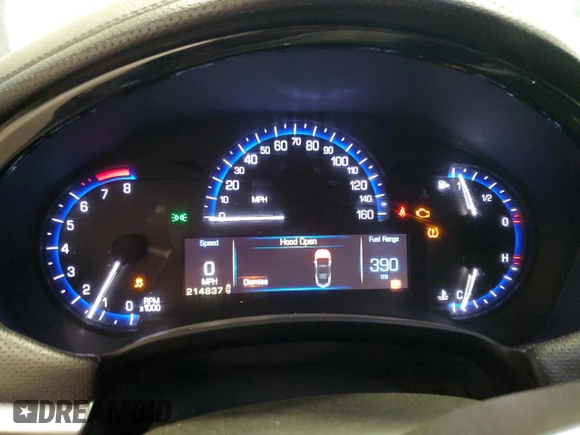 2013 Cadillac XTS Luxury with VIN 2G61P5S36D9239569, listed as a Copart auction lot 51485685 with 214,837 mi miles and Salvage title. Bid and sale history available at DreamBid. Image 9.