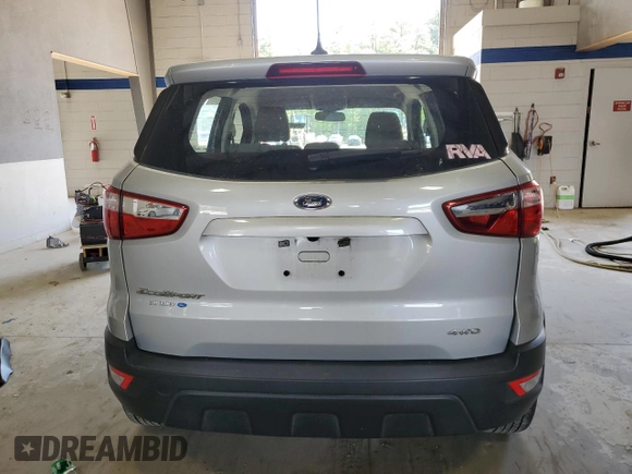 2020 Ford EcoSport S with VIN MAJ6S3FL1LC369014, listed as a Copart auction lot 54438035 with 34,231 mi miles and Salvage Title. Bid and sale history available at DreamBid. Image 6.