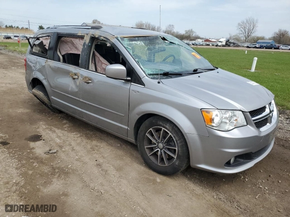 2016 Dodge Grand Caravan SXT with VIN 2C4RDGCG9GR197053, listed as a Copart auction lot 53143785 with 112,202 mi miles and Salvage Title. Bid and sale history available at carsss.com. Image 4.