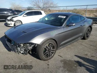 2022 Ford Mustang EcoBoost with VIN 1FA6P8TH0N5150731, listed as a Copart auction lot 48002265 with 2,615 mi miles and Salvage Title. Bid and sale history available at carsss.com. Image 1.