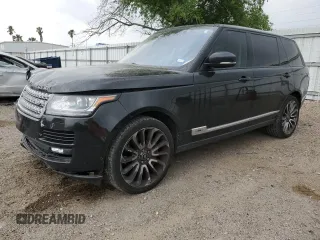 2016 Land Rover Range Rover Supercharged z VIN SALGS3EF1GA258581, wystawiony jako Copart lot #50748795 z przebiegiem 164 410 mil mil oraz Szkoda całkowita • Salvage title. Historia ofert i sprzedaży dostępna na DreamBid. Obrazek 1.