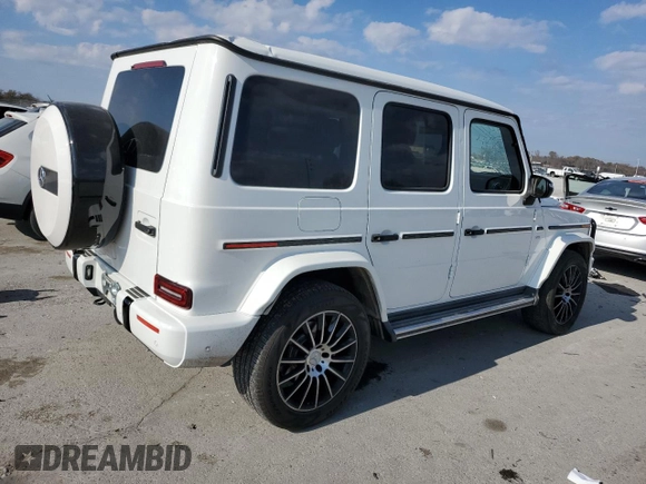 2020 Mercedes-Benz G 550 z VIN WDCYC6BJXLX334383, wystawiony jako Copart lot #82628574 z przebiegiem 43 299 mil mil oraz Szkody całkowita. Historia ofert i sprzedaży dostępna na DreamBid. Obrazek 3.