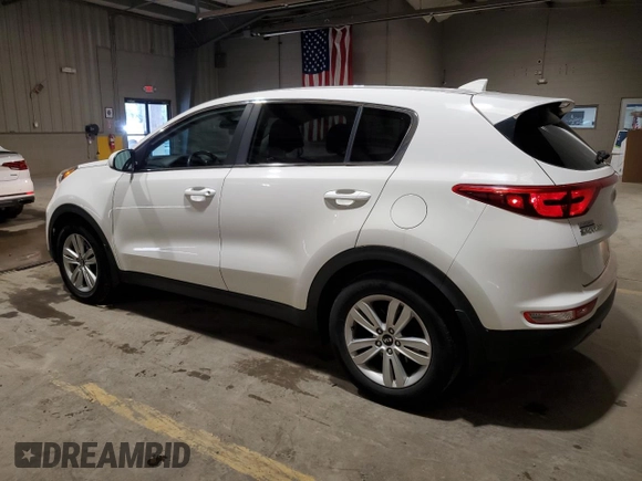 2017 Kia Sportage LX with VIN KNDPM3AC4H7248557, listed as a Copart auction lot 56351025 with 134,367 mi miles and Clean Title. Bid and sale history available at DreamBid. Image 2.