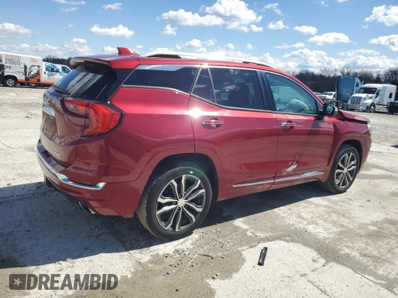 2018 GMC Terrain Denali with VIN 3GKALXEX1JL170791, listed as a Copart auction lot 50340795 with 31,993 mi miles and Salvage title. Bid and sale history available at DreamBid. Image 3.