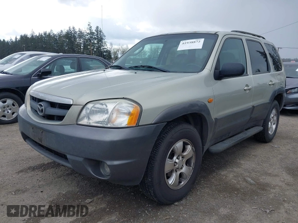 2003 Mazda Tribute ES with VIN 4F2CZ96193KM10389, listed as a IAAI auction lot 41938872 with 179,722 mi miles and . Bid and sale history available at DreamBid. Image 2.