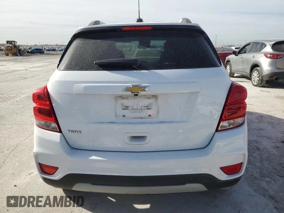 2022 Chevrolet Trax LT with VIN KL7CJLSM2NB568187, listed as a Copart auction lot 49642105 with 16,674 mi miles and Salvage Title. Bid and sale history available at carsss.com. Image 6.