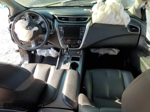 2021 Nissan Murano SL with VIN 5N1AZ2CS4MC125036, listed as a Copart auction lot 82931584 with 39,907 mi miles and Salvage Title. Bid and sale history available at DreamBid. Image 8.