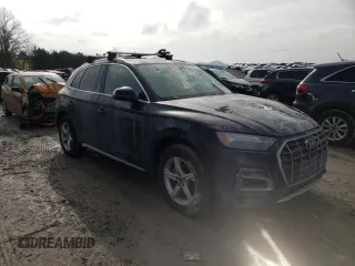 2021 Audi Q5 Premium with VIN WA1AAAFY0M2074513, listed as a Copart auction lot 36267453 with 20,850 mi miles. Bid and sale history available at carsss.com. Image 4.