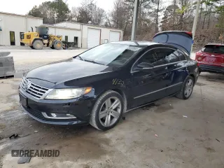 2013 Volkswagen CC Sport Plus with VIN WVWBP7AN9DE554752, listed as a Copart auction lot 43640965 with 104,188 mi miles and Salvage Title. Bid and sale history available at carsss.com. Image 1.