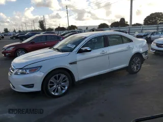 2010 Ford Taurus Limited with VIN 1FAHP2FW6AG156208, listed as a Copart auction lot 45196065 with 146,097 mi miles and Salvage Title. Bid and sale history available at carsss.com. Image 1.
