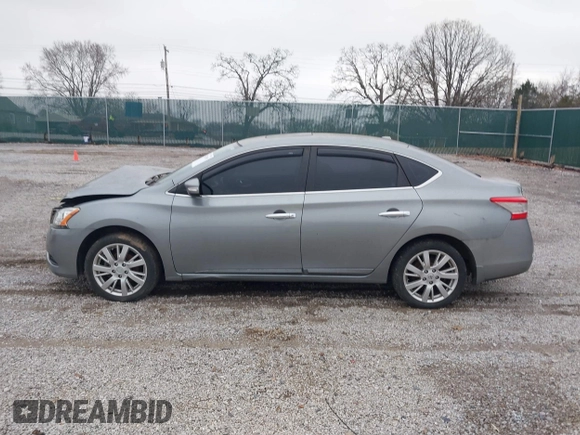 2014 Nissan Sentra S with VIN 3N1AB7AP8EY310027, listed as a IAAI auction lot 41142509 with 130,897 mi miles and . Bid and sale history available at DreamBid. Image 14.