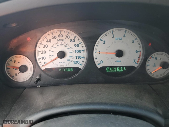 2007 Chrysler Town & Country LWB Touring with VIN 2A4GP54L47R134788, listed as a Copart auction lot 66583774 with 153,308 mi miles and Salvage Title. Bid and sale history available at carsss.com. Image 9.