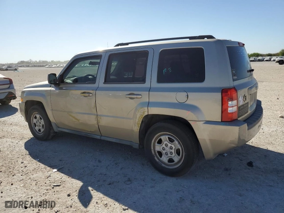 2010 Jeep Patriot Sport with VIN 1J4NT2GB8AD531645, listed as a Copart auction lot 50044475 with 154,500 mi miles and Salvage Title. Bid and sale history available at carsss.com. Image 2.