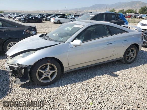 2001 Toyota Celica GTS with VIN JTDDY38T310050306, listed as a Copart auction lot 62747044 with 99,449 mi miles and Salvage Title. Bid and sale history available at carsss.com. Image 1.