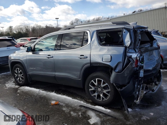 2020 GMC Acadia SLE z VIN 1GKKNRLS5LZ141548, wystawiony jako Copart lot #44615125 z przebiegiem 90 454 mil mil oraz Szkoda całkowita • Salvage title. Historia ofert i sprzedaży dostępna na DreamBid. Obrazek 2.