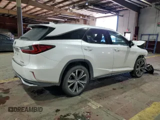2020 Lexus RX 350L with VIN JTJHZKFA1L2025340, listed as a Copart auction lot 42150215 with 94,304 mi miles and Salvage title. Bid and sale history available at DreamBid. Image 3.