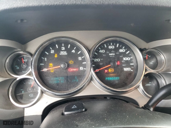 2013 Chevrolet Silverado 1500 LT with VIN 1GCRCSEA0DZ235270, listed as a Copart auction lot 46988155 with 262,509 mi miles and Salvage Title. Bid and sale history available at carsss.com. Image 9.