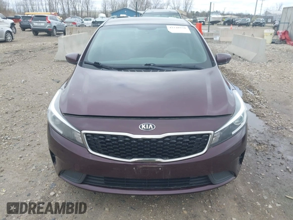 2017 Kia Forte LX with VIN 3KPFK4A75HE061483, listed as a IAAI auction lot 42148250 with 161,229 mi miles. Bid and sale history available at carsss.com. Image 12.