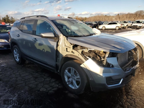2023 GMC Terrain SLE with VIN 3GKALTEG1PL129661, listed as a Copart auction lot 43905095 with 38,361 mi miles and Salvage Title. Bid and sale history available at DreamBid. Image 4.