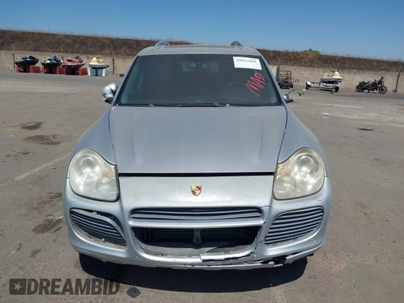 2006 Porsche Cayenne Turbo with VIN WP1AC29P86LA91418, listed as a IAAI auction lot 42627981 with 173,957 mi miles and . Bid and sale history available at DreamBid. Image 11.