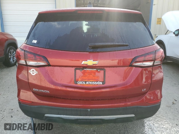 2023 Chevrolet Equinox LT with VIN 3GNAXKEGXPL130079, listed as a Copart auction lot 53404255 with 28,574 mi miles and Clean title. Bid and sale history available at DreamBid. Image 6.