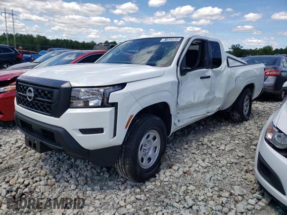 2024 Nissan Frontier S with VIN 1N6ED1CL7RN636837, listed as a Copart auction lot 61935564 with 2,127 mi miles and Salvage Title. Bid and sale history available at carsss.com. Image 1.