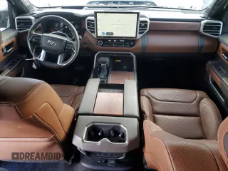 2022 Toyota Tundra 1794 Edition with VIN 5TFMA5DB8NX045547, listed as a Copart auction lot 42543985 with 39,256 mi miles and Clean title. Bid and sale history available at DreamBid. Image 8.