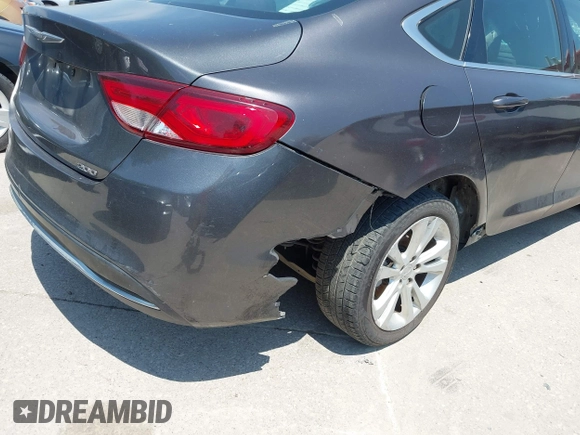 2015 Chrysler 200 Limited with VIN 1C3CCCAB6FN594048, listed as a IAAI auction lot 42507541 with 149,107 mi miles and . Bid and sale history available at DreamBid. Image 6.