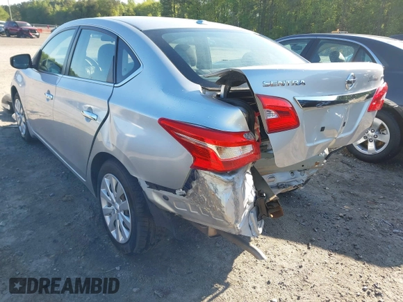 2016 Nissan Sentra SV with VIN 3N1AB7AP2GY322001, listed as a IAAI auction lot 42006963 with 60,250 mi miles and . Bid and sale history available at DreamBid. Image 3.