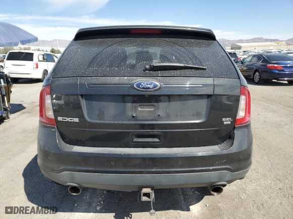 2013 Ford Edge SEL with VIN 2FMDK4JC5DBB45577, listed as a Copart auction lot 50737385 with 220,122 mi miles and Salvage Title. Bid and sale history available at carsss.com. Image 6.