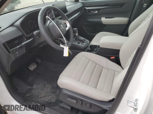 2025 Honda CR-V EX-L with VIN 2HKRS4H78SH433954, listed as a Copart auction lot 50296815 with 1,509 mi miles and Salvage Title. Bid and sale history available at DreamBid. Image 7.