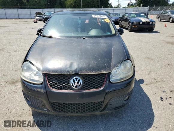 2007 Volkswagen Jetta Wolfsburg Edition with VIN 3VWEF71K67M061788, listed as a Copart auction lot 61759835 with 184,055 mi miles and Salvage title. Bid and sale history available at DreamBid. Image 5.