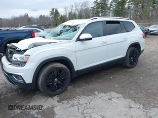 2019 Volkswagen Atlas SEL with VIN 1V2MR2CAXKC594264, listed as a IAAI auction lot 41872023 with 60,807 mi miles and . Bid and sale history available at DreamBid. Image 2.