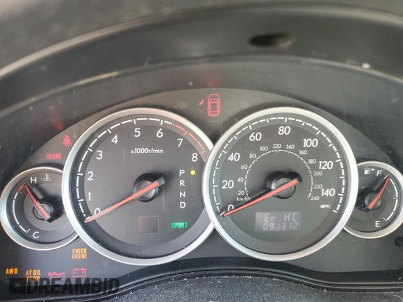 2006 Subaru Legacy Special with VIN 4S3BL626067205015, listed as a Copart auction lot 52803995 with 91,312 mi miles and Non repairable. Bid and sale history available at DreamBid. Image 9.