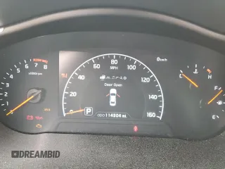 2014 Kia Cadenza Premium with VIN KNALN4D73E5147305, listed as a Copart auction lot 46850335 with 114,304 mi miles and Salvage Title. Bid and sale history available at carsss.com. Image 9.
