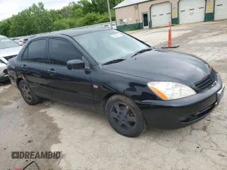 2006 Mitsubishi Lancer ES with VIN JA3AJ26E76U073785, listed as a Copart auction lot 58589705 with 177,952 mi miles and Clean title. Bid and sale history available at DreamBid. Image 4.