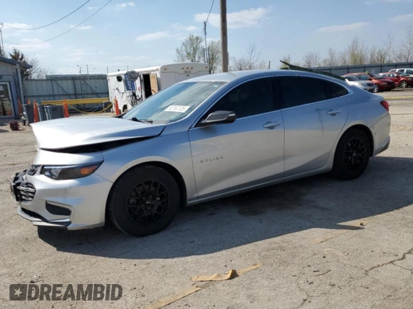 2016 Chevrolet Malibu LS with VIN 1G1ZB5ST2GF288089, listed as a Copart auction lot 52767235 with 107,823 mi miles and Salvage Title. Bid and sale history available at DreamBid. Image 1.