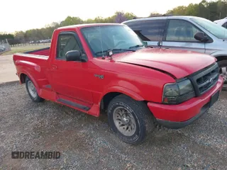1999 Ford Ranger XL with VIN 1FTYR10C0XPA49242, listed as a IAAI auction lot 41937448 with 175,171 mi miles. Bid and sale history available at carsss.com. Image 1.