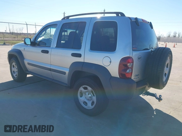 2006 Jeep Liberty Sport with VIN 1J4GL48K36W210904, listed as a IAAI auction lot 41260961 with 133,310 mi miles and . Bid and sale history available at carsss.com. Image 3.
