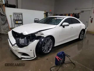 2019 Mercedes-Benz CLS with VIN WDD2J5KB5KA037050, listed as a Copart auction lot 79650514 with 71,981 mi miles and Salvage Title. Bid and sale history available at carsss.com. Image 1.
