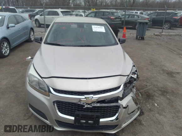 2015 Chevrolet Malibu LS with VIN 1G11A5SL5FF117190, listed as a IAAI auction lot 41830585 with 128,937 mi miles and . Bid and sale history available at DreamBid. Image 12.