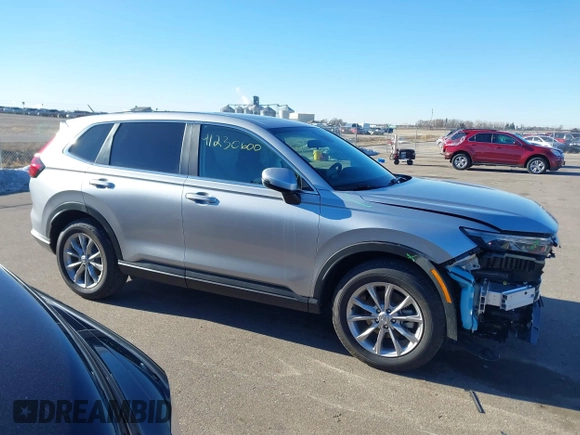 2025 Honda CR-V EX with VIN 2HKRS4H41SH443862, listed as a IAAI auction lot 41230600 with 331 mi miles and . Bid and sale history available at DreamBid. Image 13.