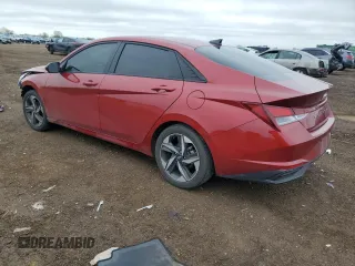 2023 Hyundai Elantra SEL with VIN KMHLS4AGXPU617964, listed as a Copart auction lot 55487845 with 32,060 mi miles and Salvage title. Bid and sale history available at DreamBid. Image 2.